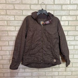 Womans carhartt jacket size 12/14